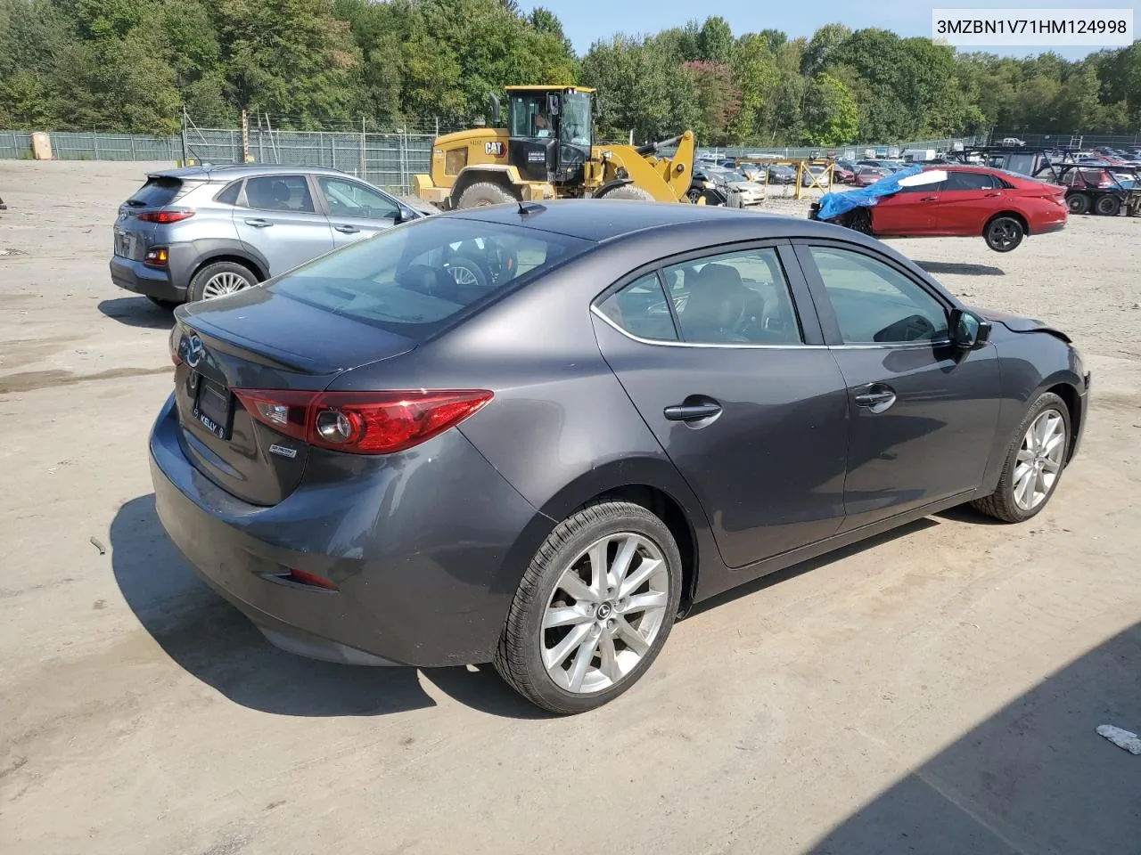 2017 Mazda 3 Touring VIN: 3MZBN1V71HM124998 Lot: 71751734