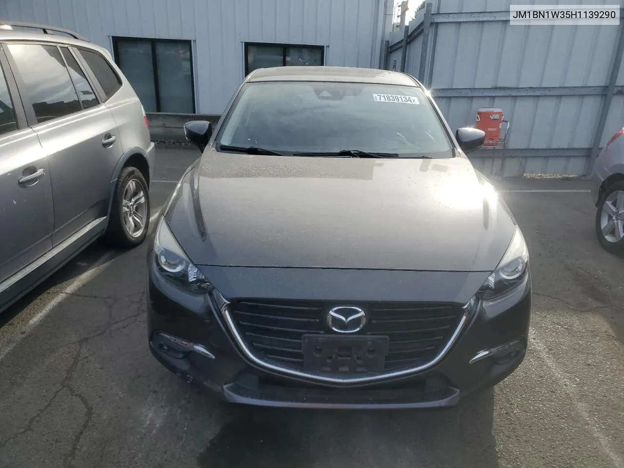 2017 Mazda 3 Grand Touring VIN: JM1BN1W35H1139290 Lot: 71839134