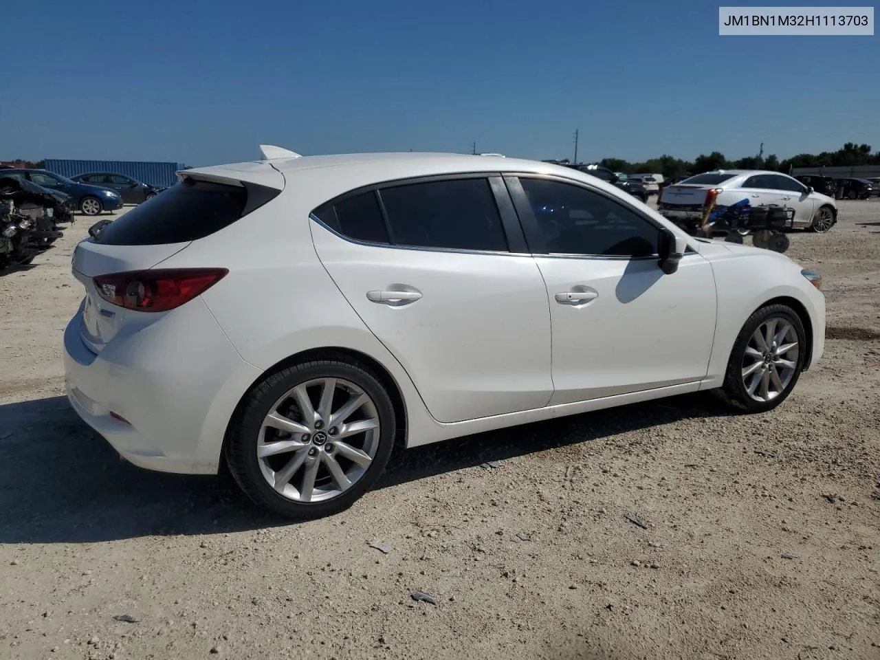 2017 Mazda 3 Grand Touring VIN: JM1BN1M32H1113703 Lot: 72050144