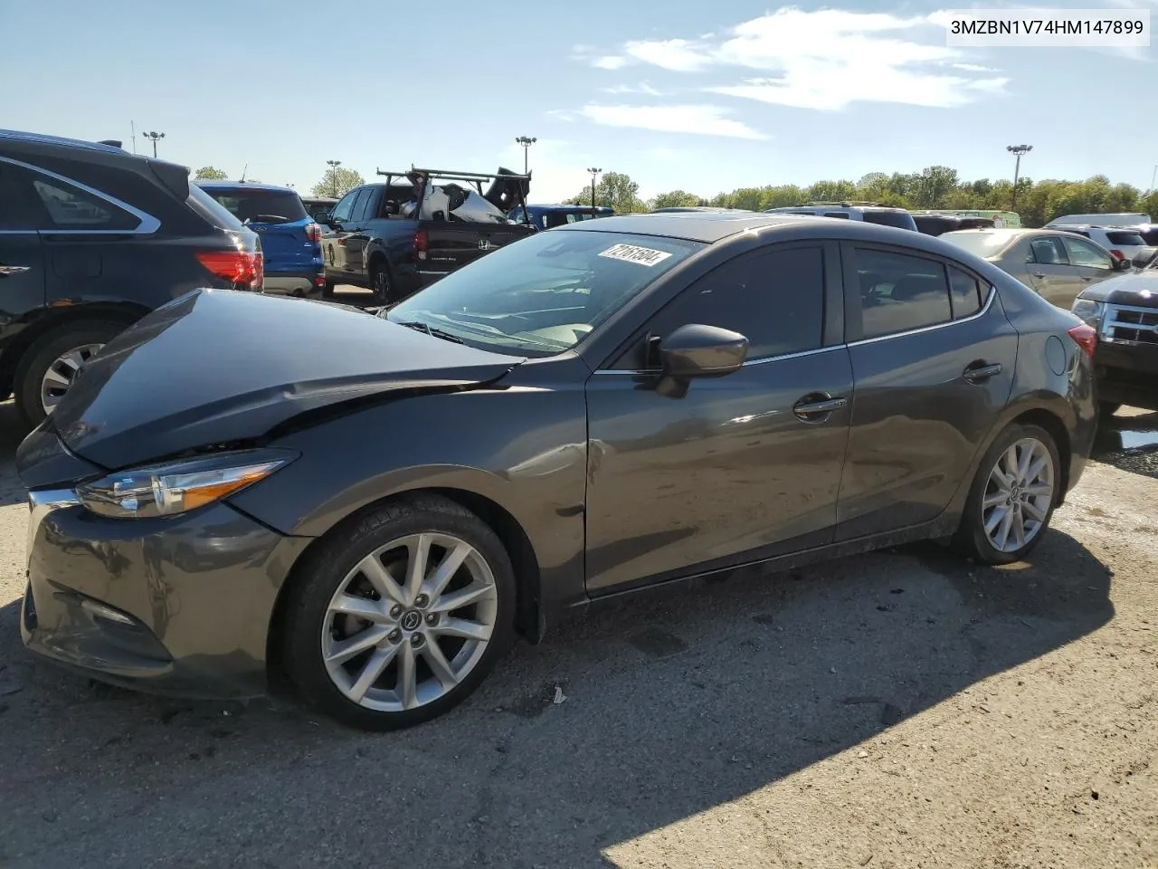 2017 Mazda 3 Touring VIN: 3MZBN1V74HM147899 Lot: 72161504