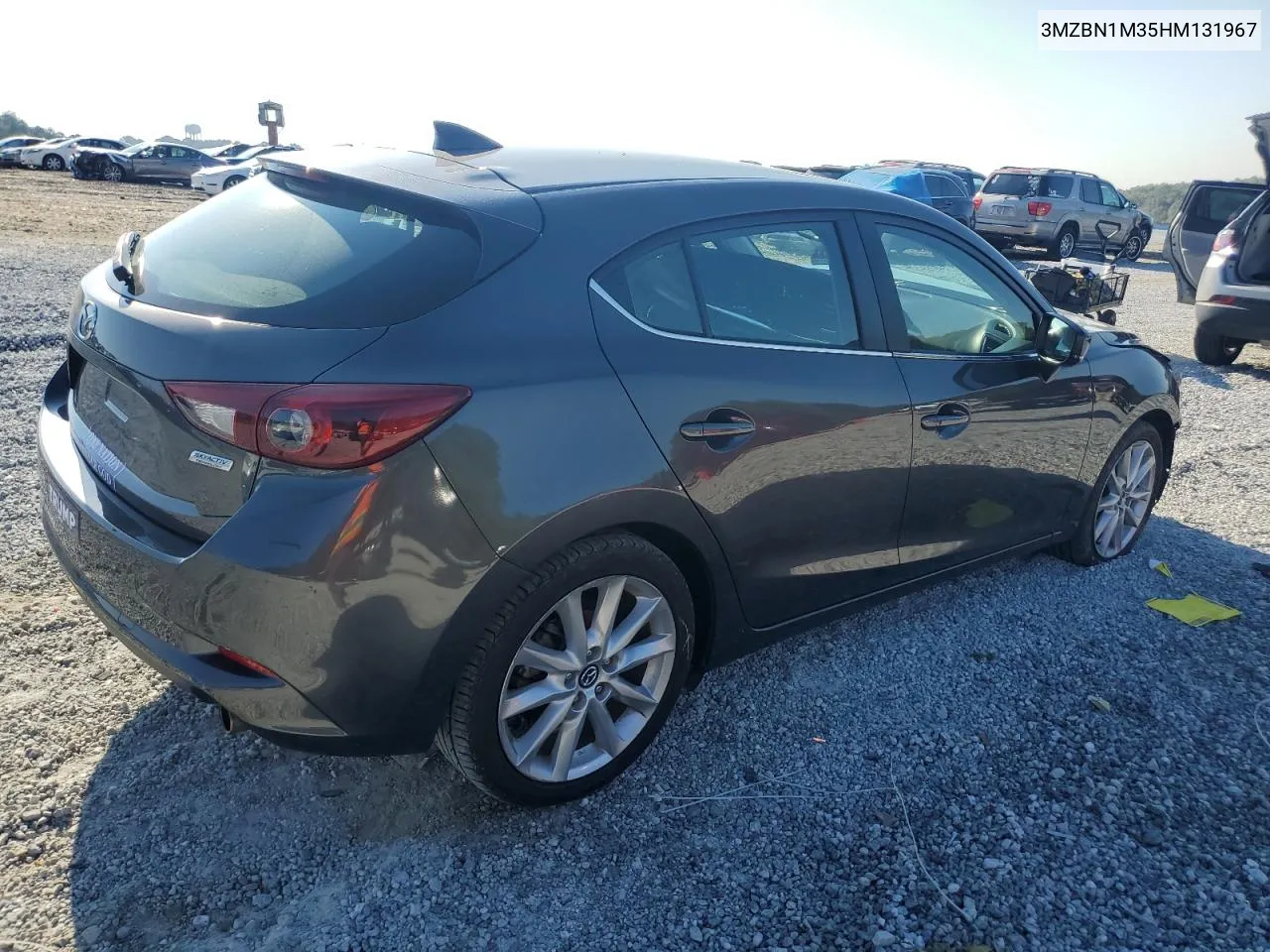 2017 Mazda 3 Grand Touring VIN: 3MZBN1M35HM131967 Lot: 72372334