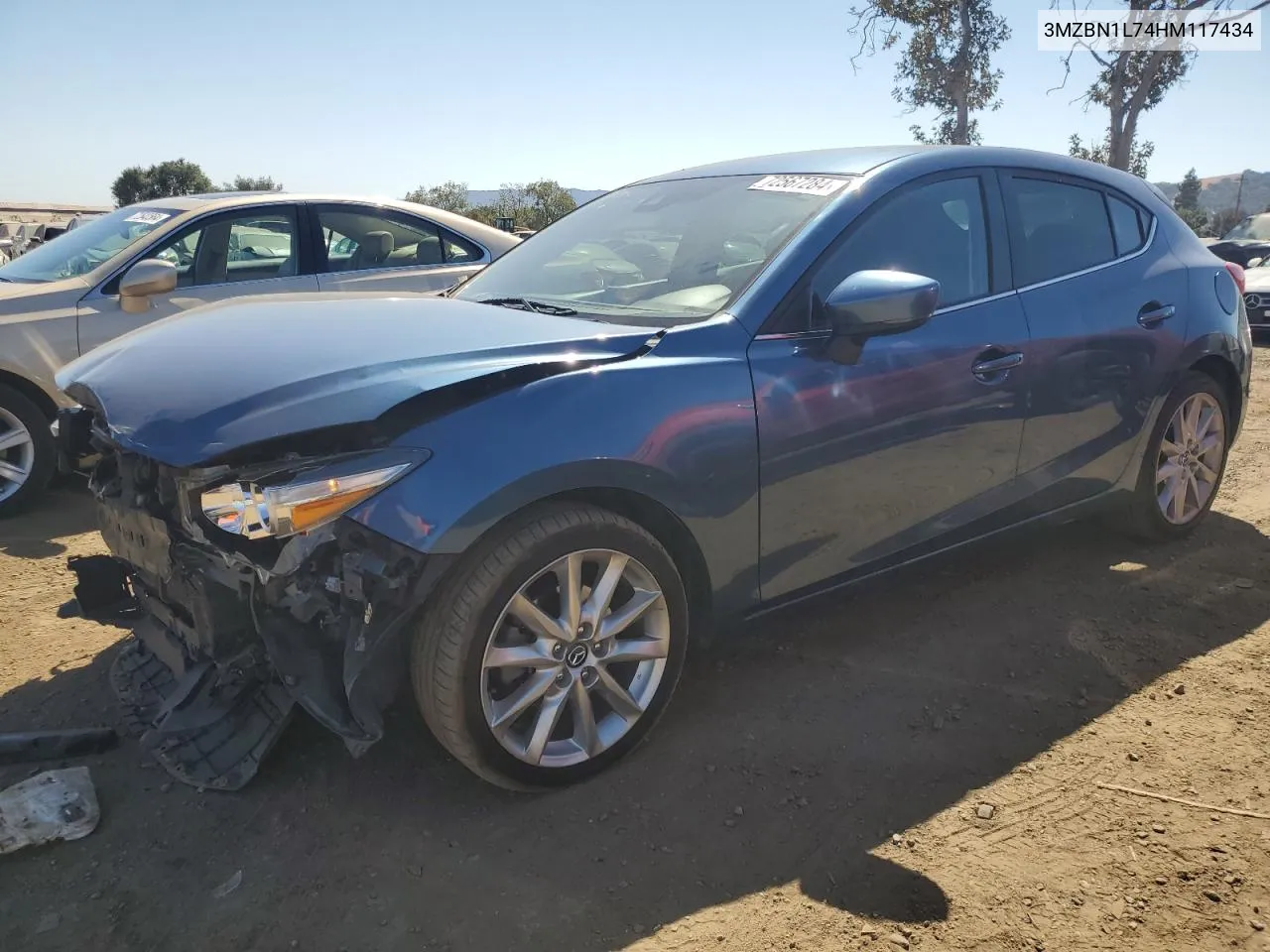 3MZBN1L74HM117434 2017 Mazda 3 Touring