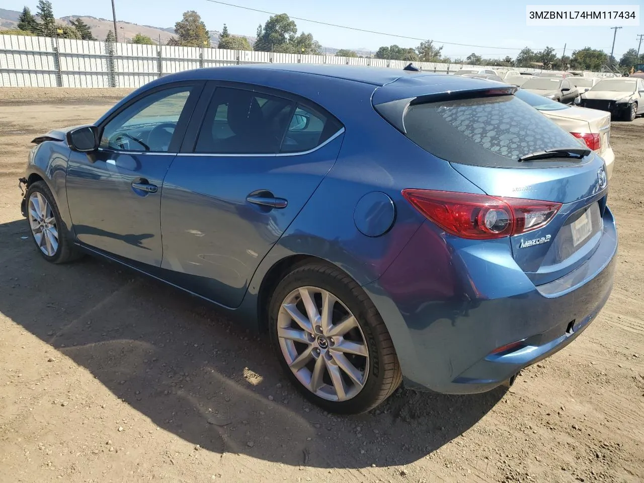 3MZBN1L74HM117434 2017 Mazda 3 Touring