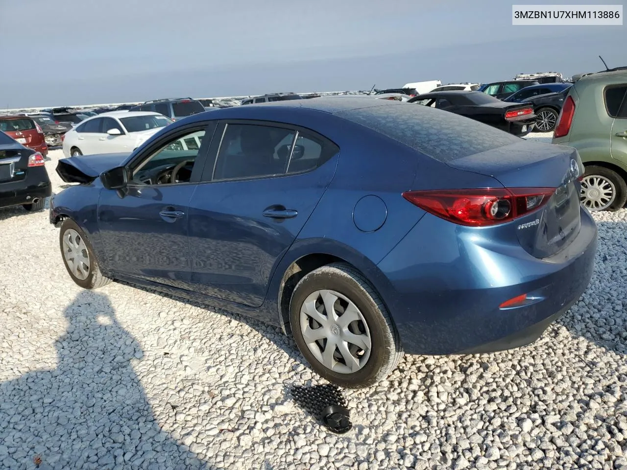 2017 Mazda 3 Sport VIN: 3MZBN1U7XHM113886 Lot: 72906454