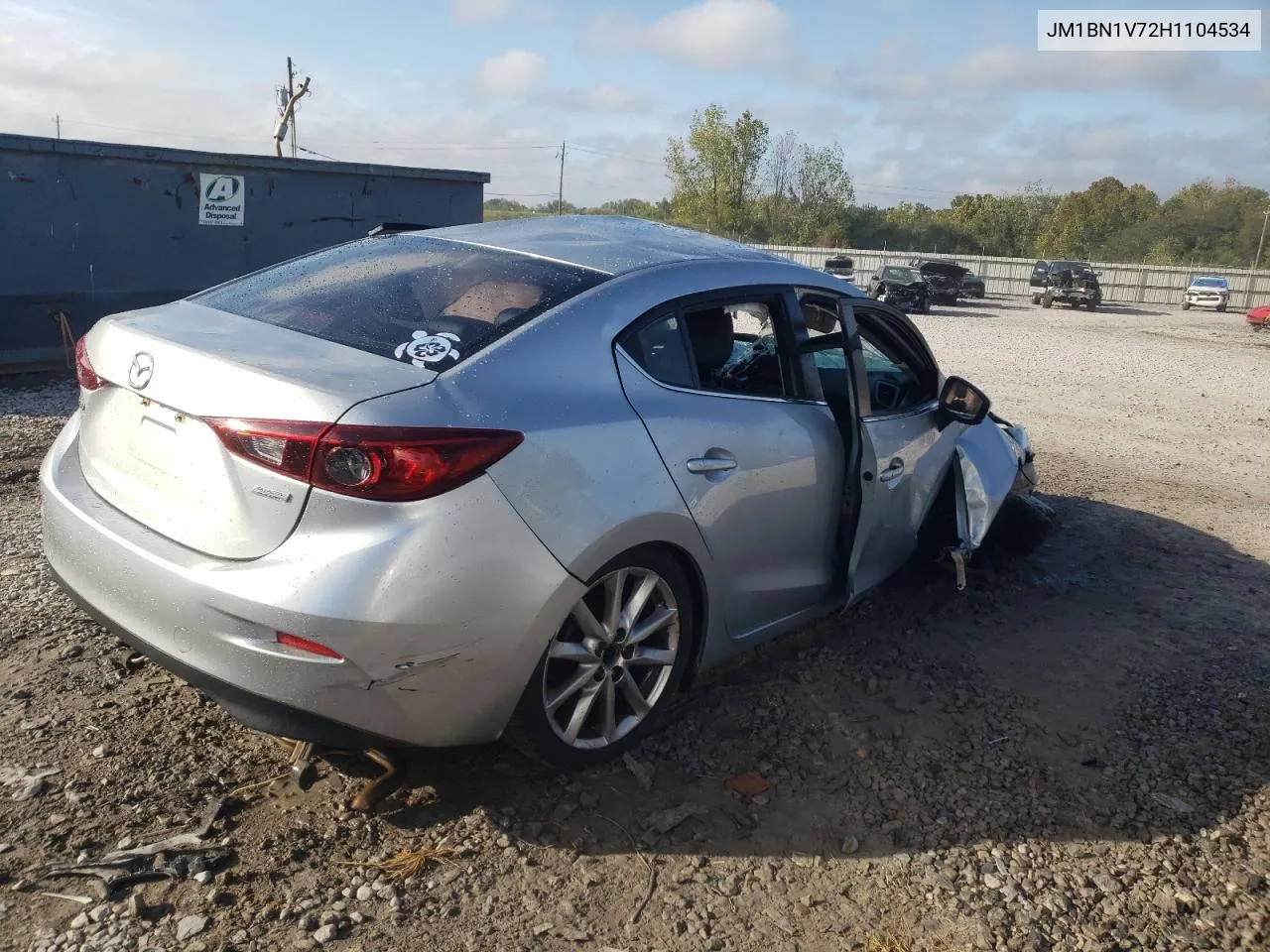 2017 Mazda 3 Touring VIN: JM1BN1V72H1104534 Lot: 72971974