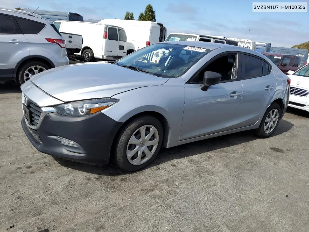 2017 Mazda 3 Sport VIN: 3MZBN1U71HM100556 Lot: 72974234