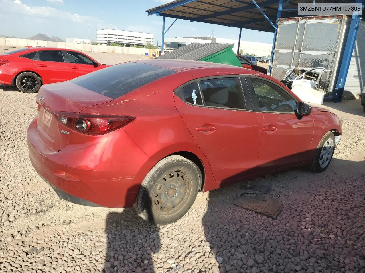 2017 Mazda 3 Sport VIN: 3MZBN1U77HM107303 Lot: 73425324