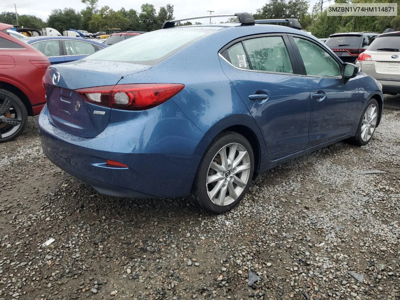 2017 Mazda 3 Touring VIN: 3MZBN1V74HM114871 Lot: 73980224