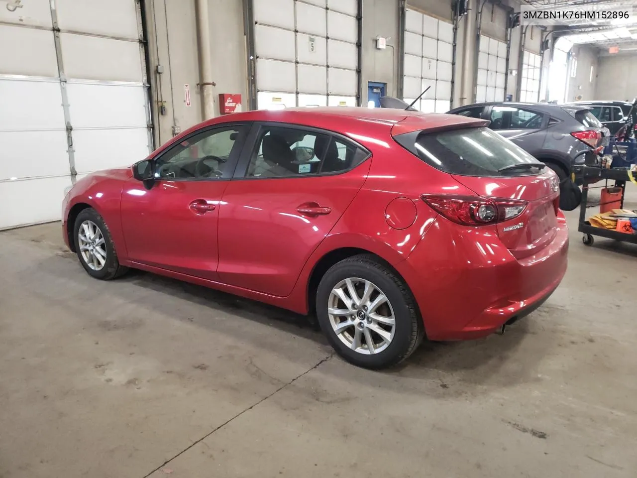 2017 Mazda 3 Sport VIN: 3MZBN1K76HM152896 Lot: 74131834