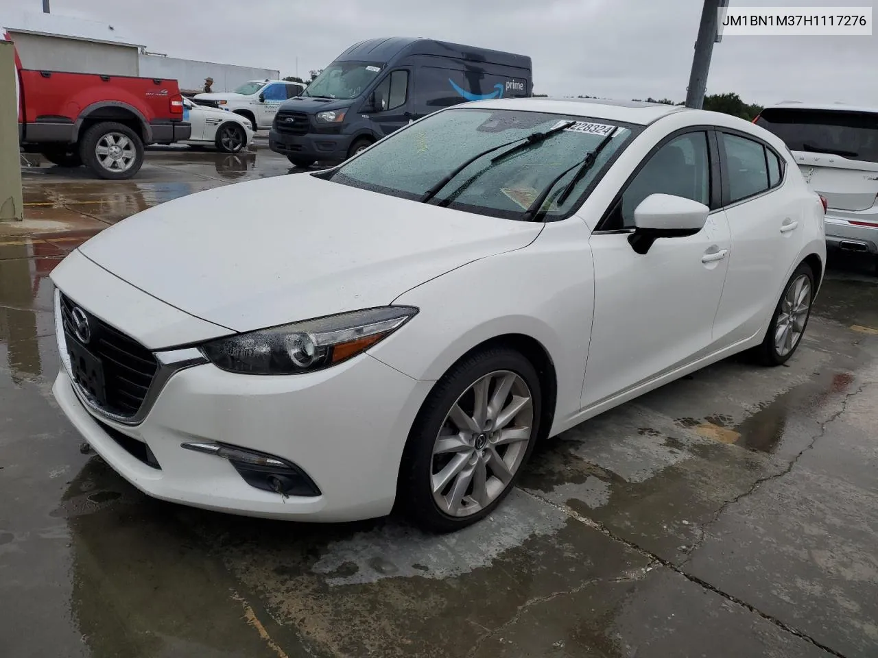 2017 Mazda 3 Grand Touring VIN: JM1BN1M37H1117276 Lot: 74228324