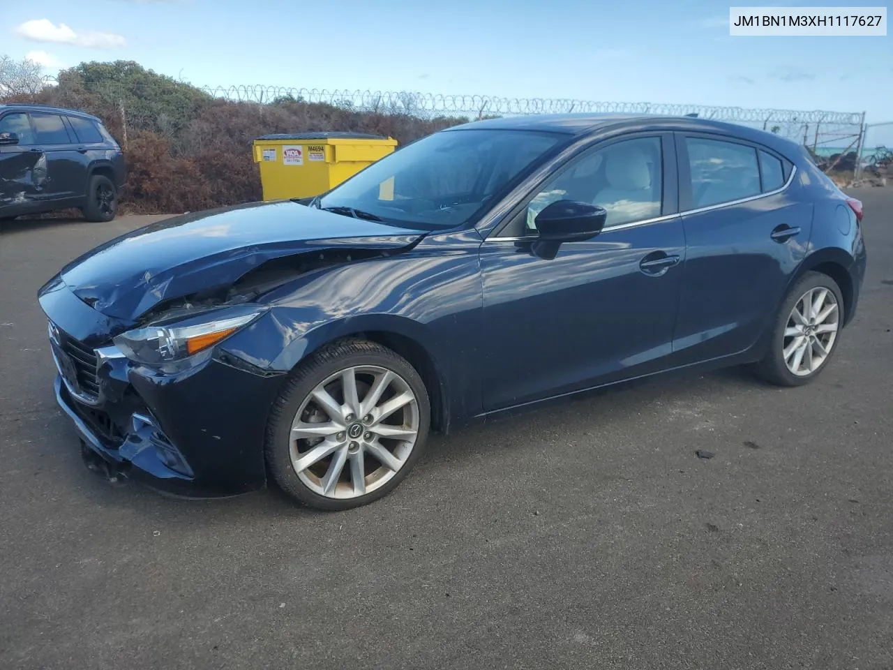 2017 Mazda 3 Grand Touring VIN: JM1BN1M3XH1117627 Lot: 74347274