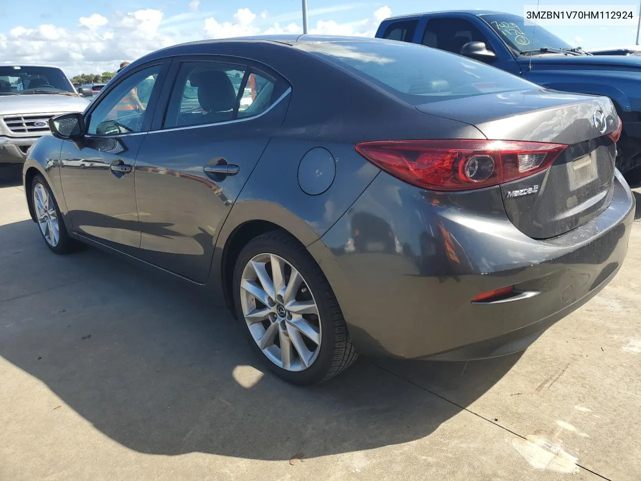 2017 Mazda 3 Touring VIN: 3MZBN1V70HM112924 Lot: 74498214