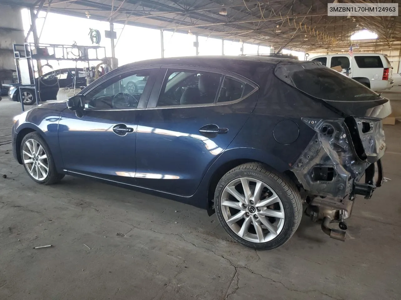 2017 Mazda 3 Touring VIN: 3MZBN1L70HM124963 Lot: 74606634