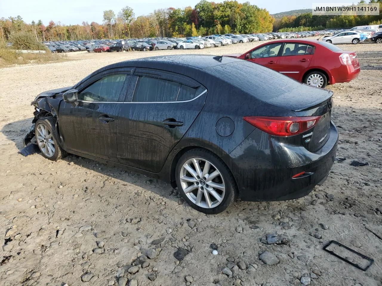 2017 Mazda 3 Grand Touring VIN: JM1BN1W39H1141169 Lot: 74678054