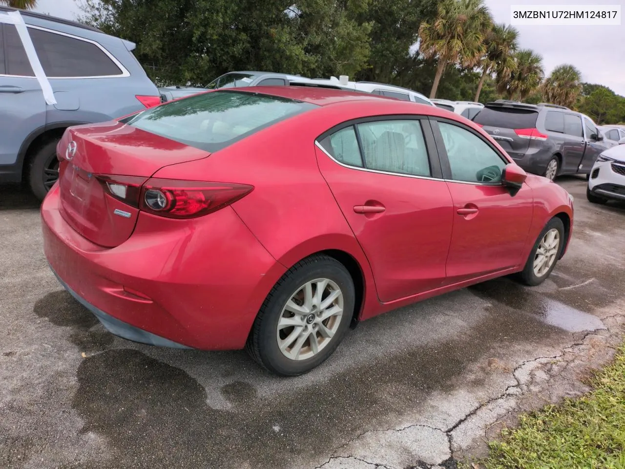 2017 Mazda 3 Sport VIN: 3MZBN1U72HM124817 Lot: 74971424