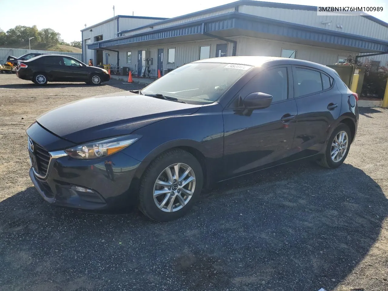 2017 Mazda 3 Sport VIN: 3MZBN1K76HM100989 Lot: 74994174