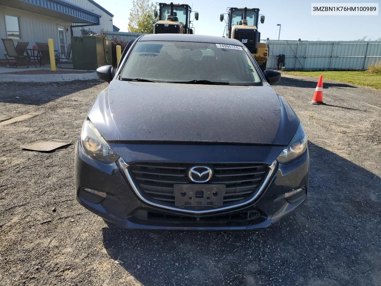 3MZBN1K76HM100989 2017 Mazda 3 Sport