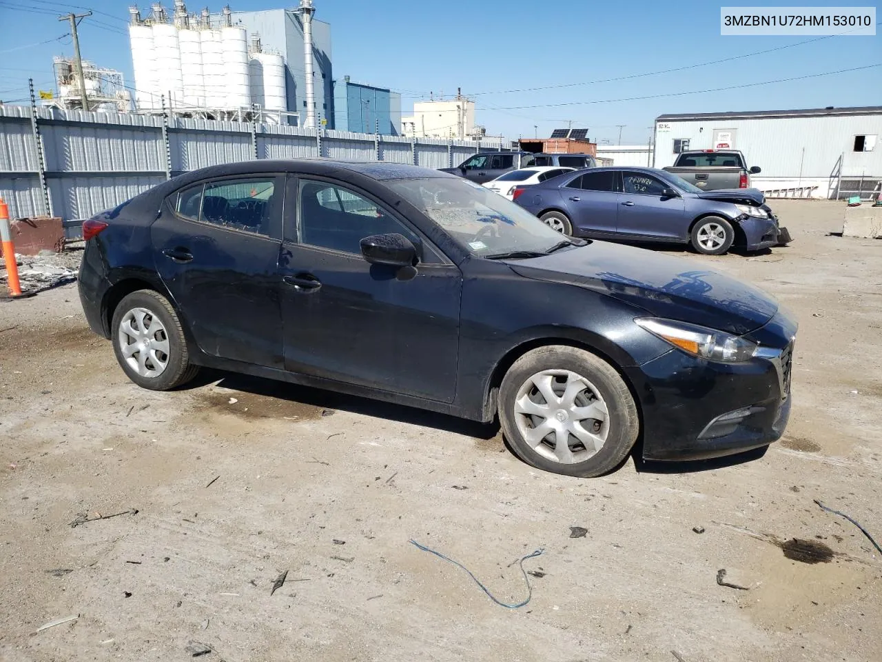 2017 Mazda 3 Sport VIN: 3MZBN1U72HM153010 Lot: 75093994