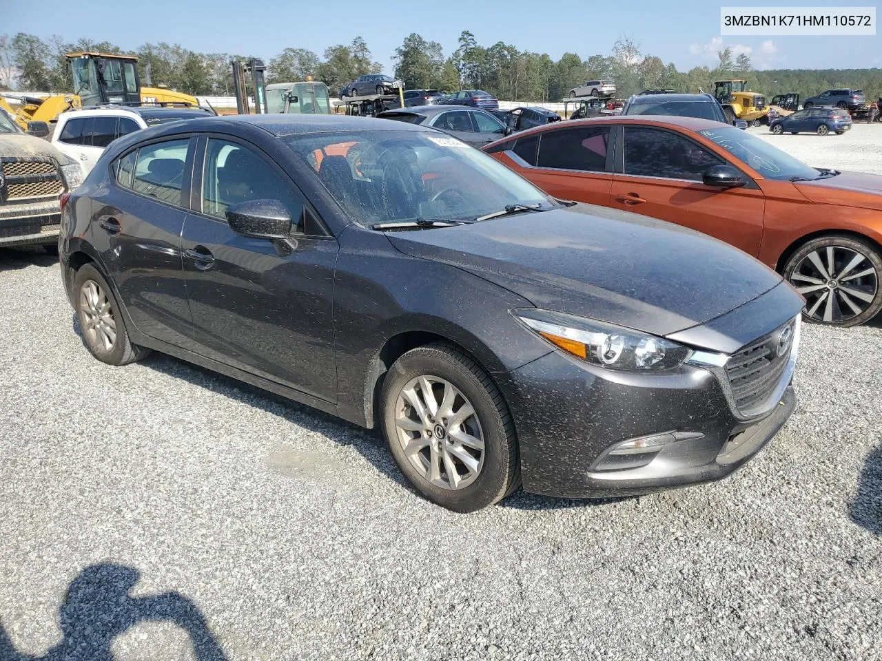 3MZBN1K71HM110572 2017 Mazda 3 Sport