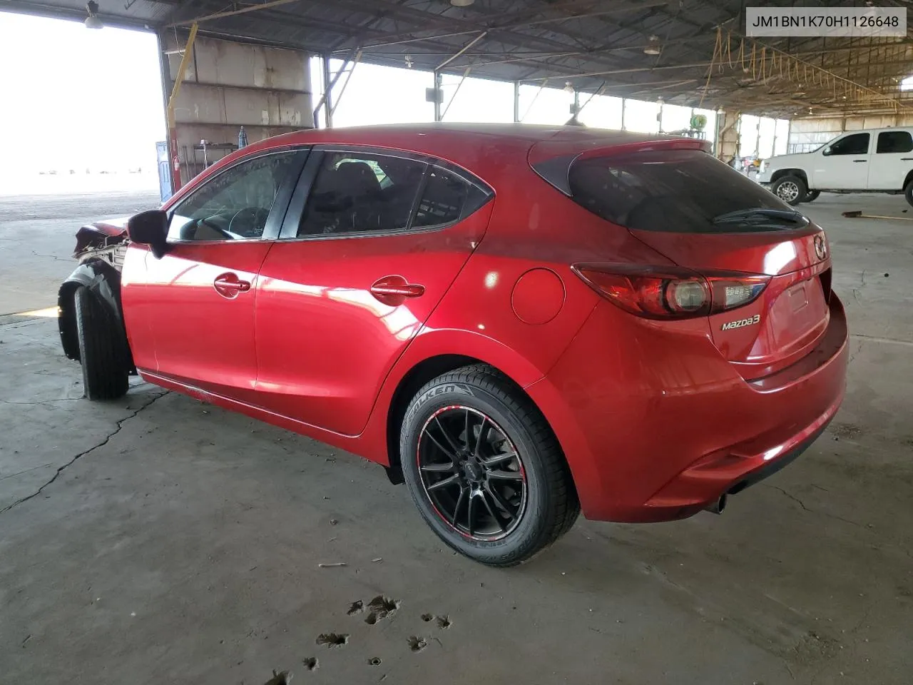 2017 Mazda 3 Sport VIN: JM1BN1K70H1126648 Lot: 75306524