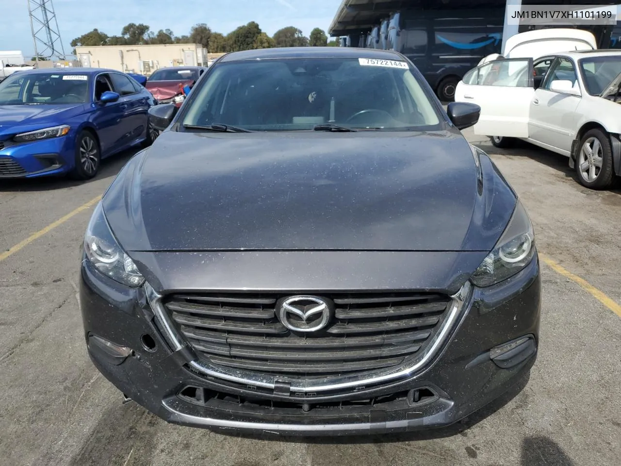 JM1BN1V7XH1101199 2017 Mazda 3 Touring