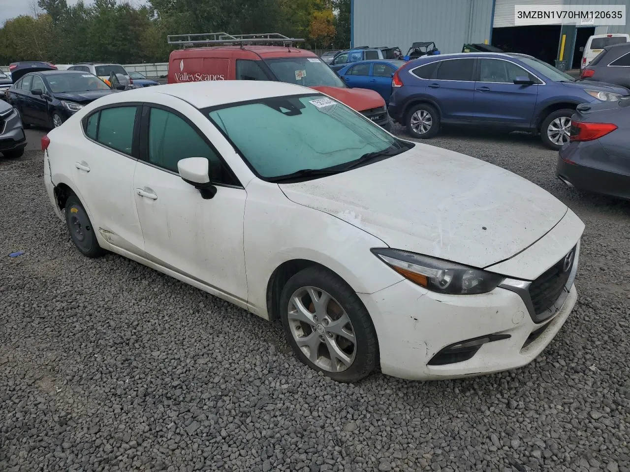 2017 Mazda 3 Touring VIN: 3MZBN1V70HM120635 Lot: 75875324