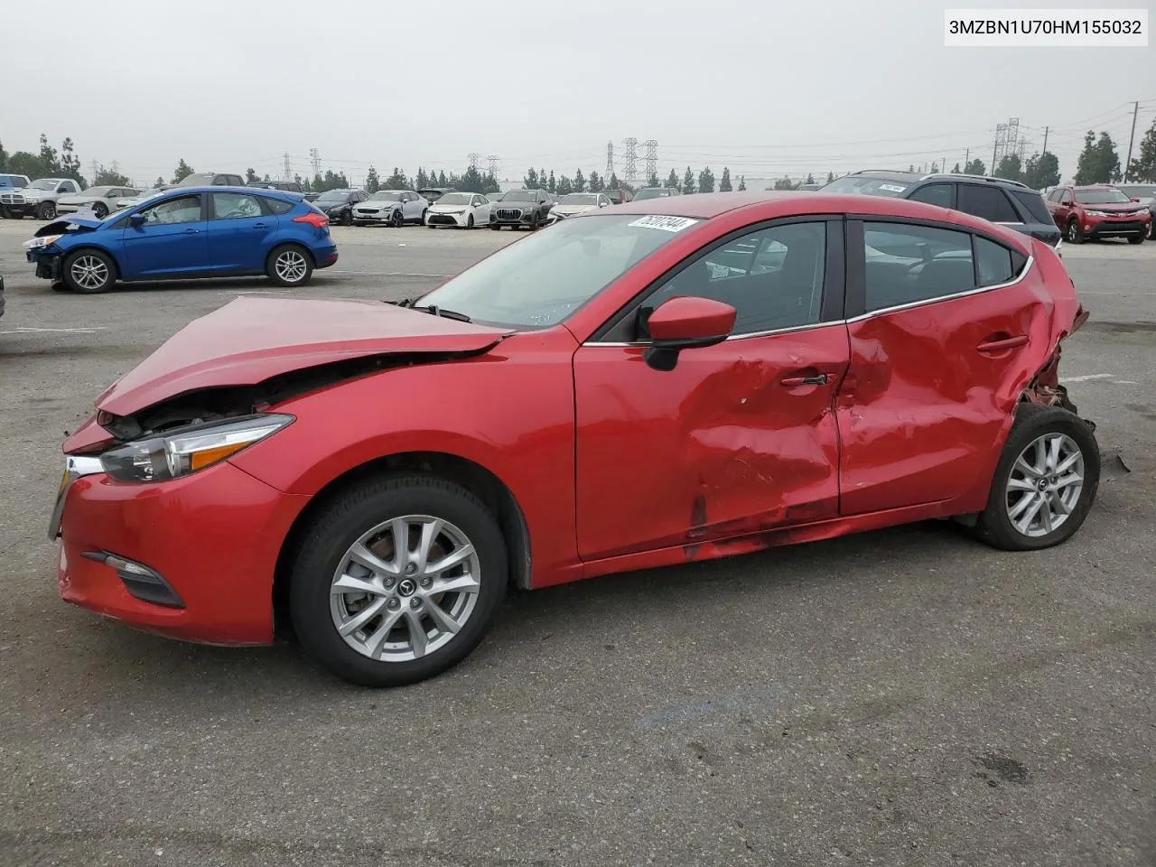 2017 Mazda 3 Sport VIN: 3MZBN1U70HM155032 Lot: 76207344