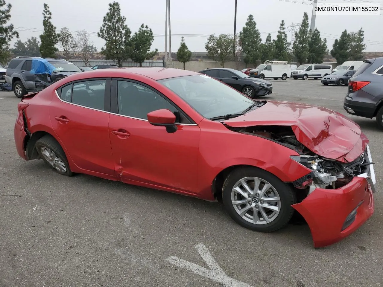 2017 Mazda 3 Sport VIN: 3MZBN1U70HM155032 Lot: 76207344