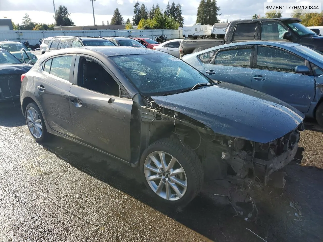 3MZBN1L77HM120344 2017 Mazda 3 Touring