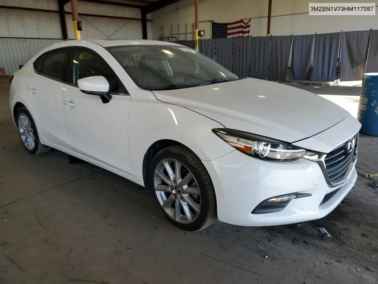 2017 Mazda 3 Touring VIN: 3MZBN1V73HM117387 Lot: 76976384