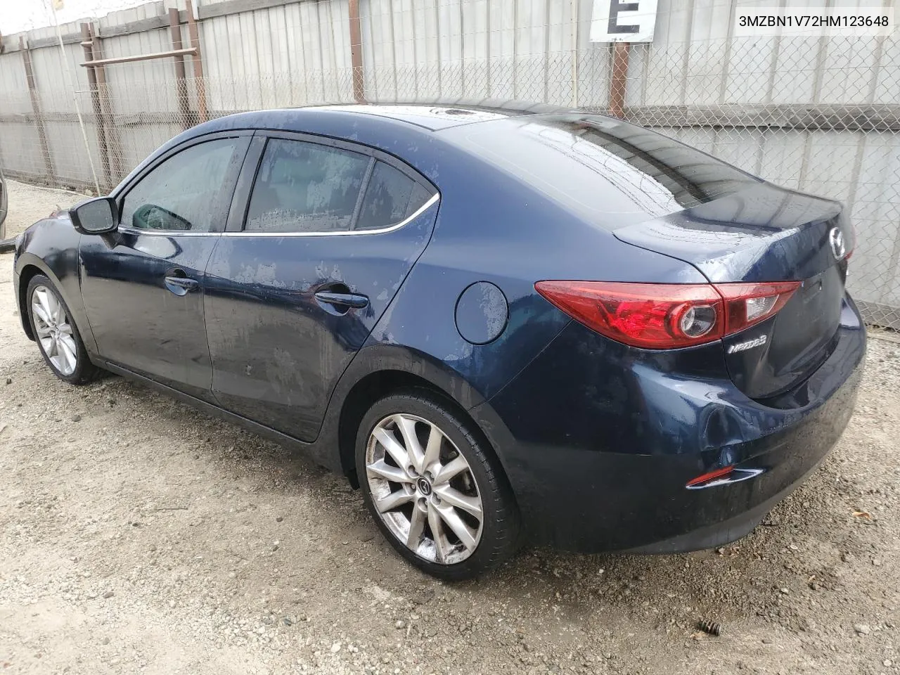 2017 Mazda 3 Touring VIN: 3MZBN1V72HM123648 Lot: 77651974