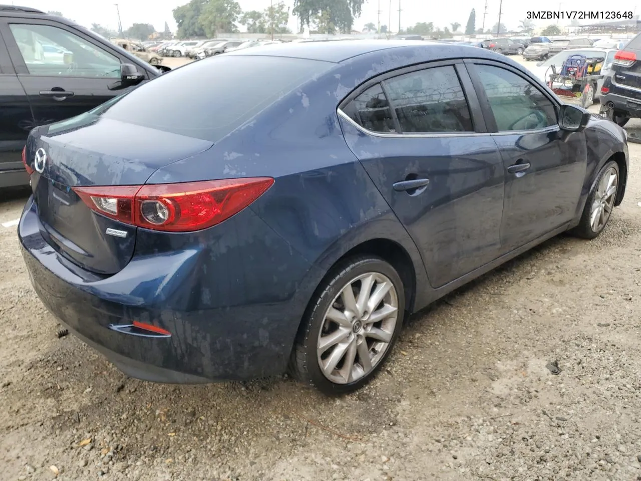 2017 Mazda 3 Touring VIN: 3MZBN1V72HM123648 Lot: 77651974