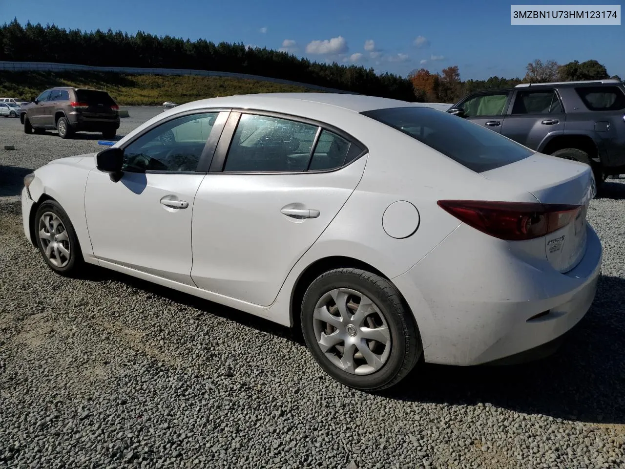 2017 Mazda 3 Sport VIN: 3MZBN1U73HM123174 Lot: 78002854