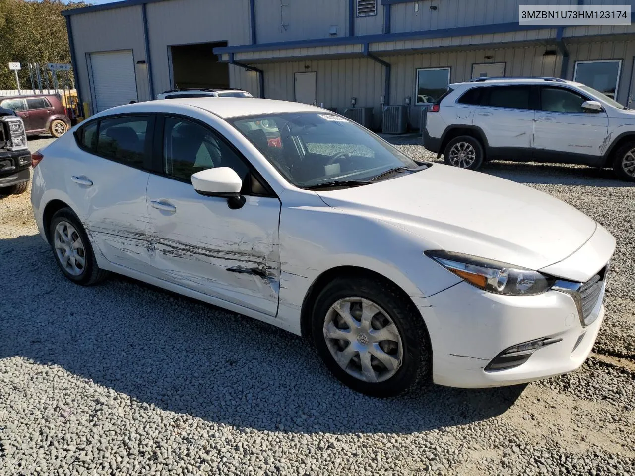 2017 Mazda 3 Sport VIN: 3MZBN1U73HM123174 Lot: 78002854