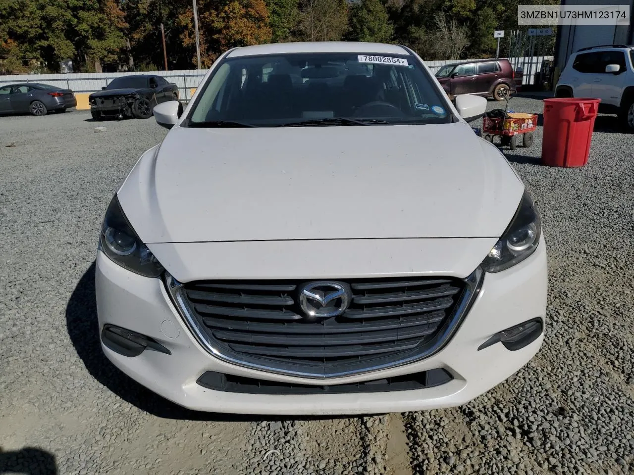 2017 Mazda 3 Sport VIN: 3MZBN1U73HM123174 Lot: 78002854