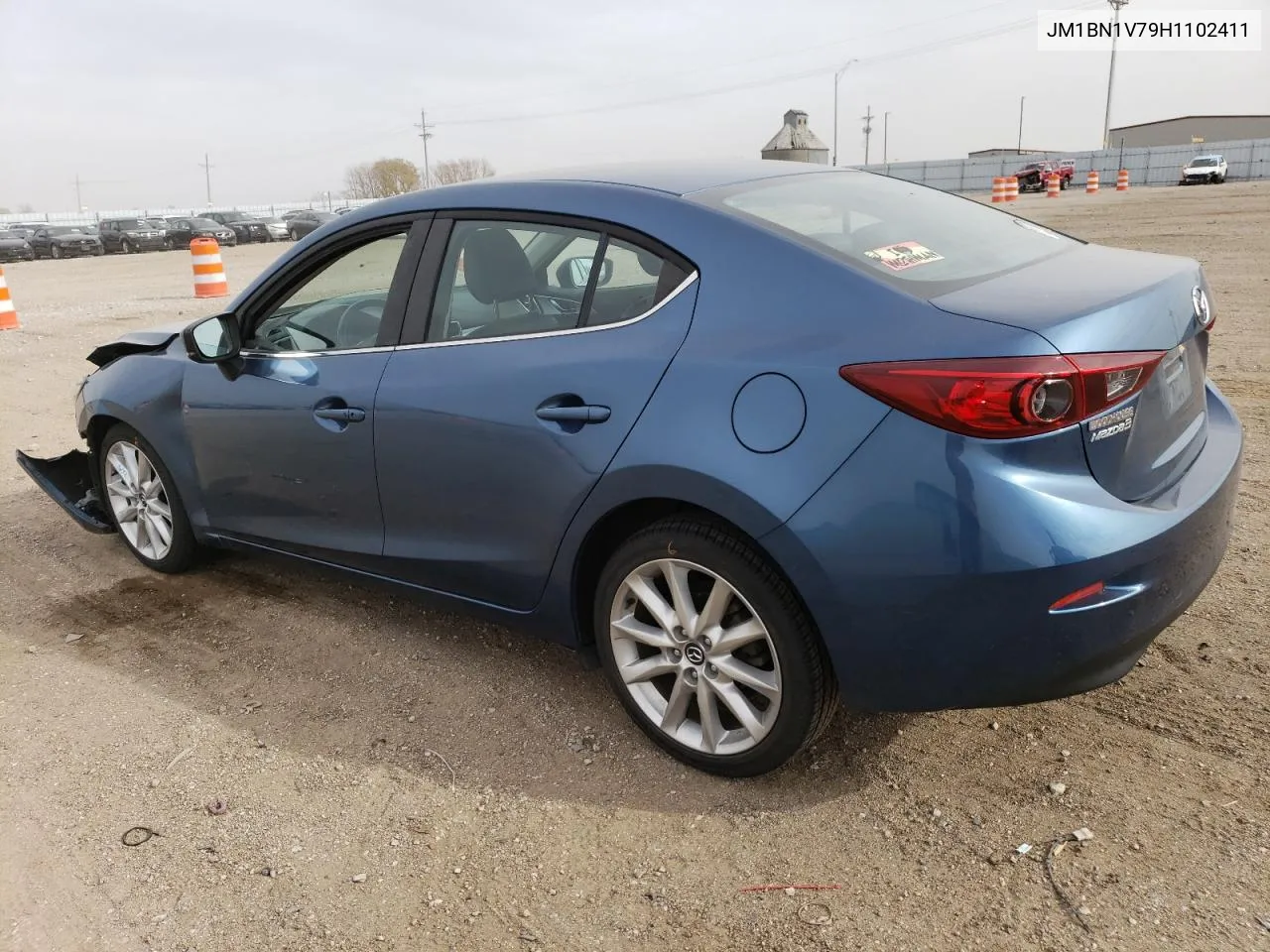 2017 Mazda 3 Touring VIN: JM1BN1V79H1102411 Lot: 78151424