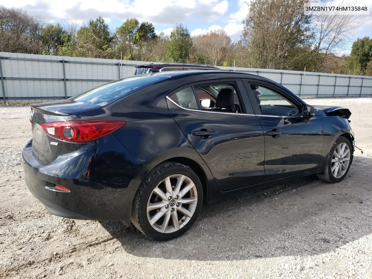 2017 Mazda 3 Touring VIN: 3MZBN1V74HM135848 Lot: 78654794