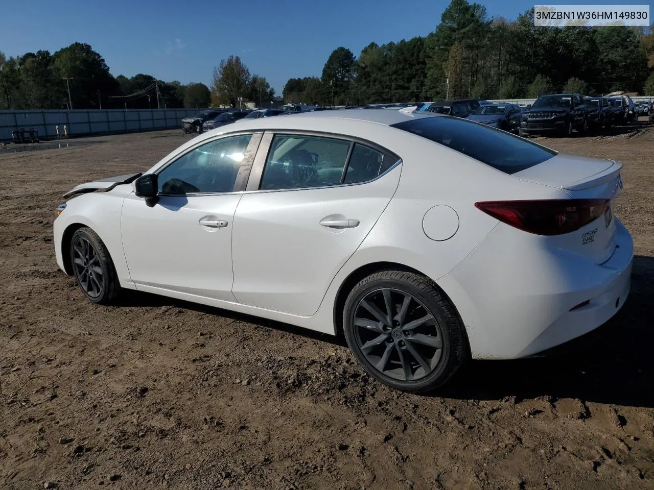 2017 Mazda 3 Grand Touring VIN: 3MZBN1W36HM149830 Lot: 78785834