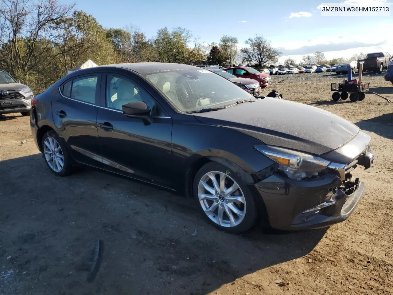 2017 Mazda 3 Grand Touring VIN: 3MZBN1W36HM152713 Lot: 79052024