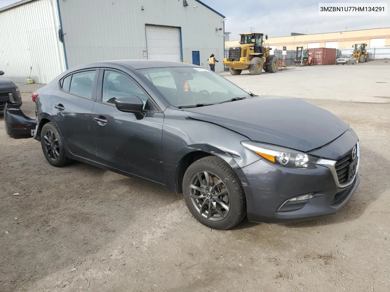 2017 Mazda 3 Sport VIN: 3MZBN1U77HM134291 Lot: 80111854