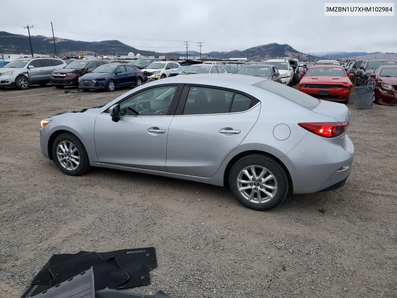 2017 Mazda 3 Sport VIN: 3MZBN1U7XHM102984 Lot: 80180074