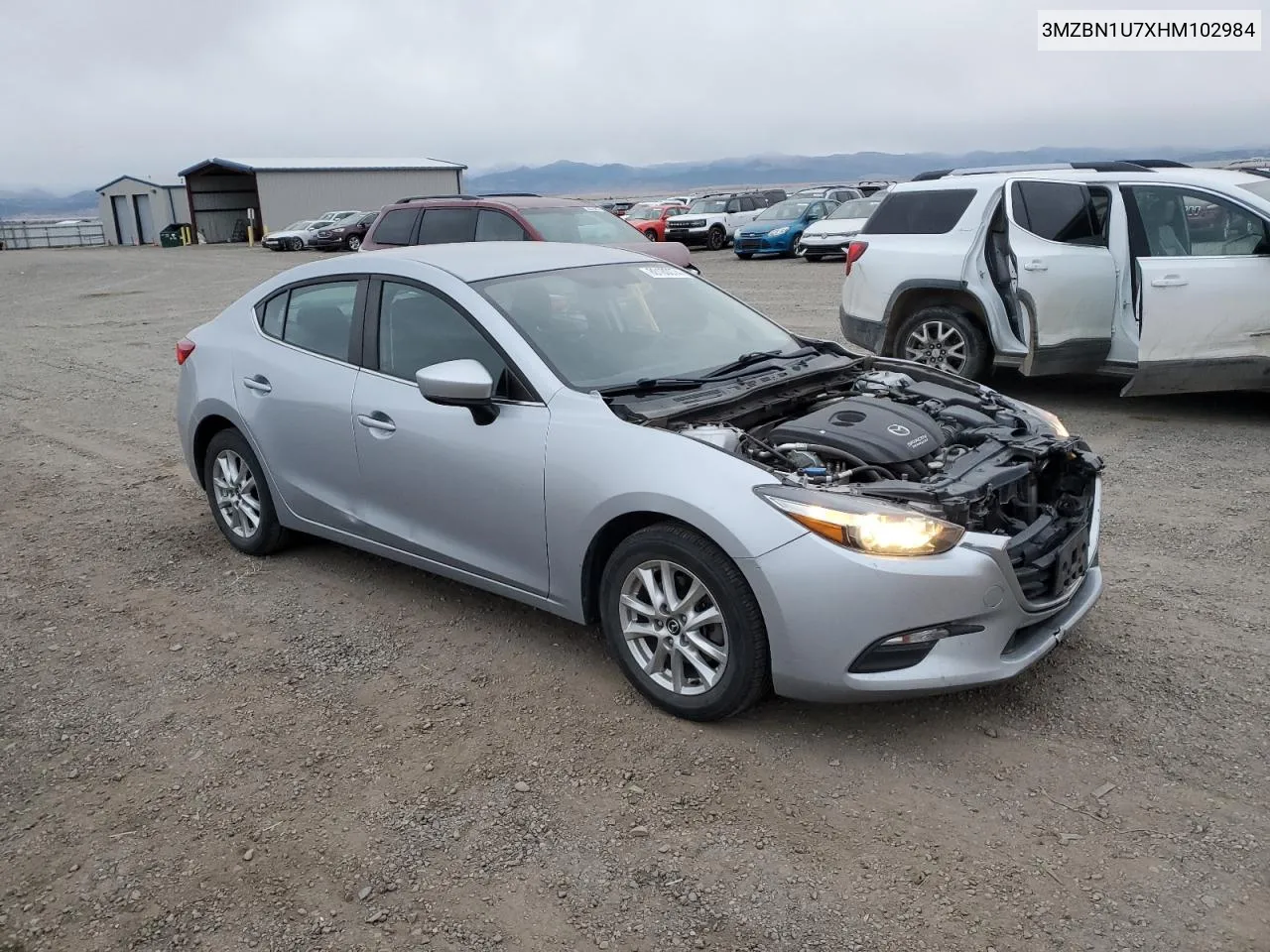 2017 Mazda 3 Sport VIN: 3MZBN1U7XHM102984 Lot: 80180074