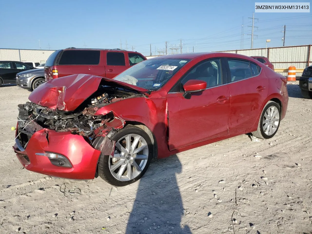 2017 Mazda 3 Grand Touring VIN: 3MZBN1W3XHM131413 Lot: 80520714