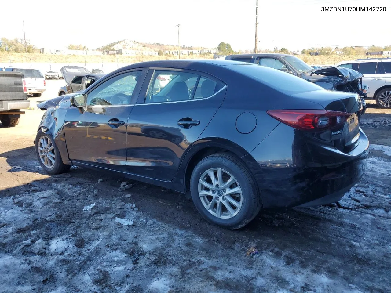 2017 Mazda 3 Sport VIN: 3MZBN1U70HM142720 Lot: 80760354