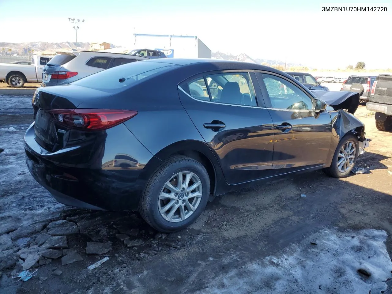 2017 Mazda 3 Sport VIN: 3MZBN1U70HM142720 Lot: 80760354