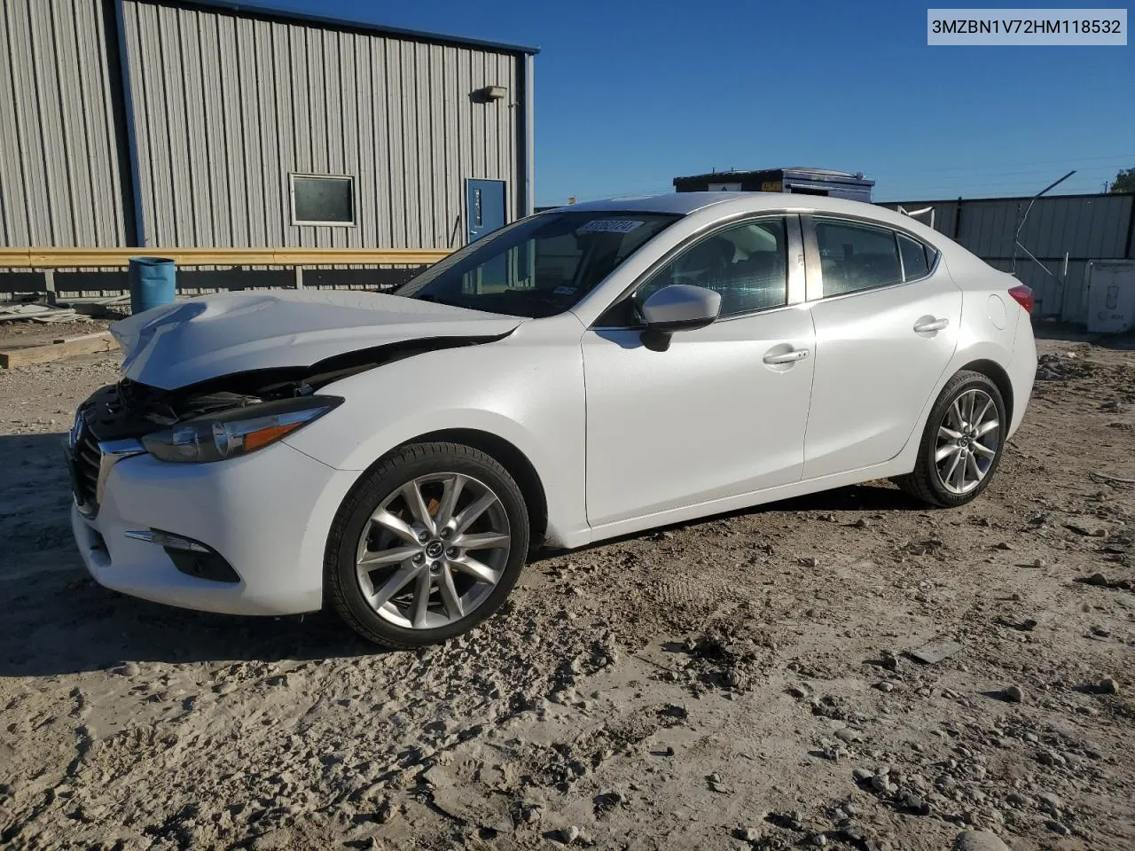 2017 Mazda 3 Touring VIN: 3MZBN1V72HM118532 Lot: 81262724