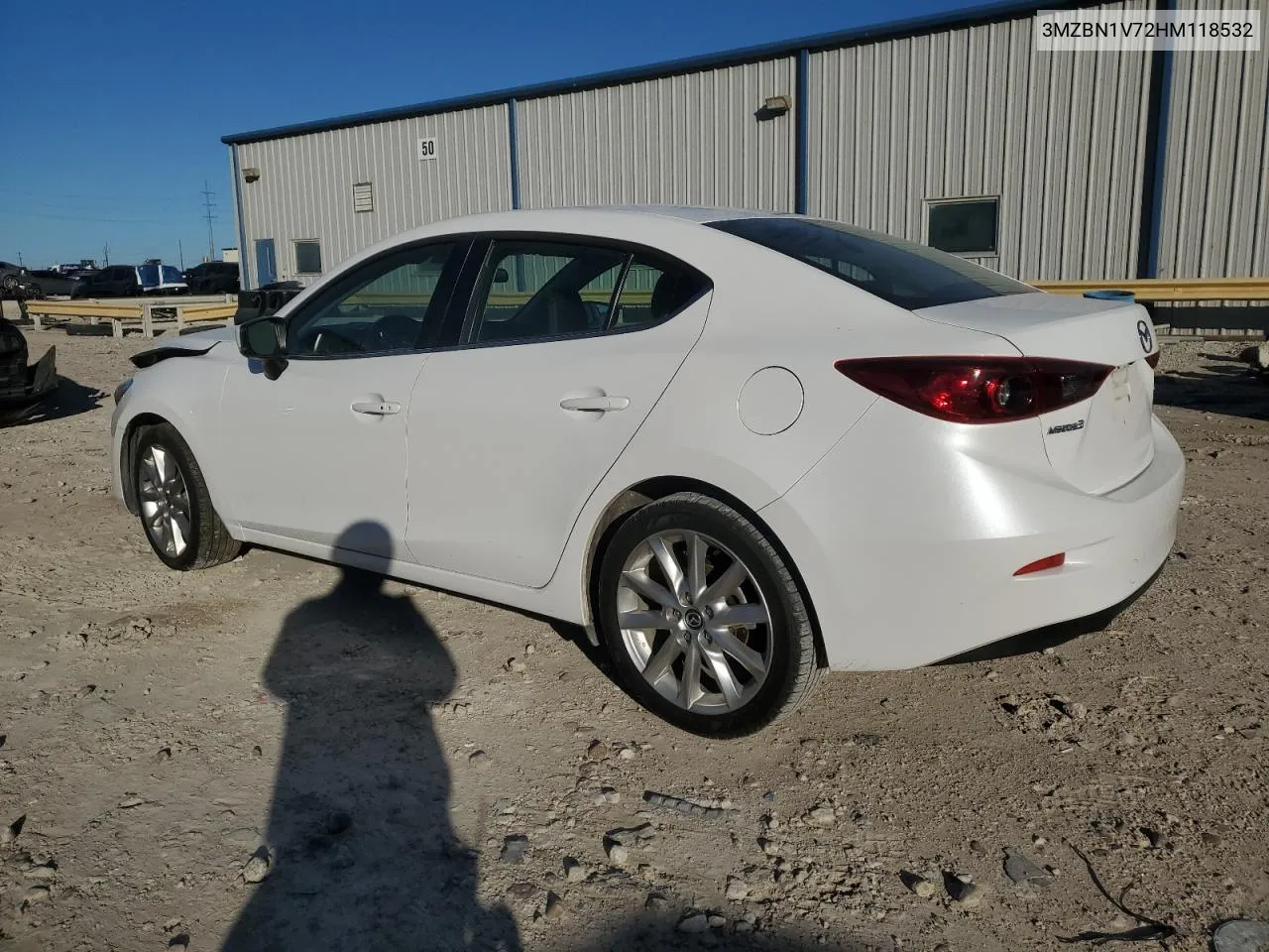 2017 Mazda 3 Touring VIN: 3MZBN1V72HM118532 Lot: 81262724