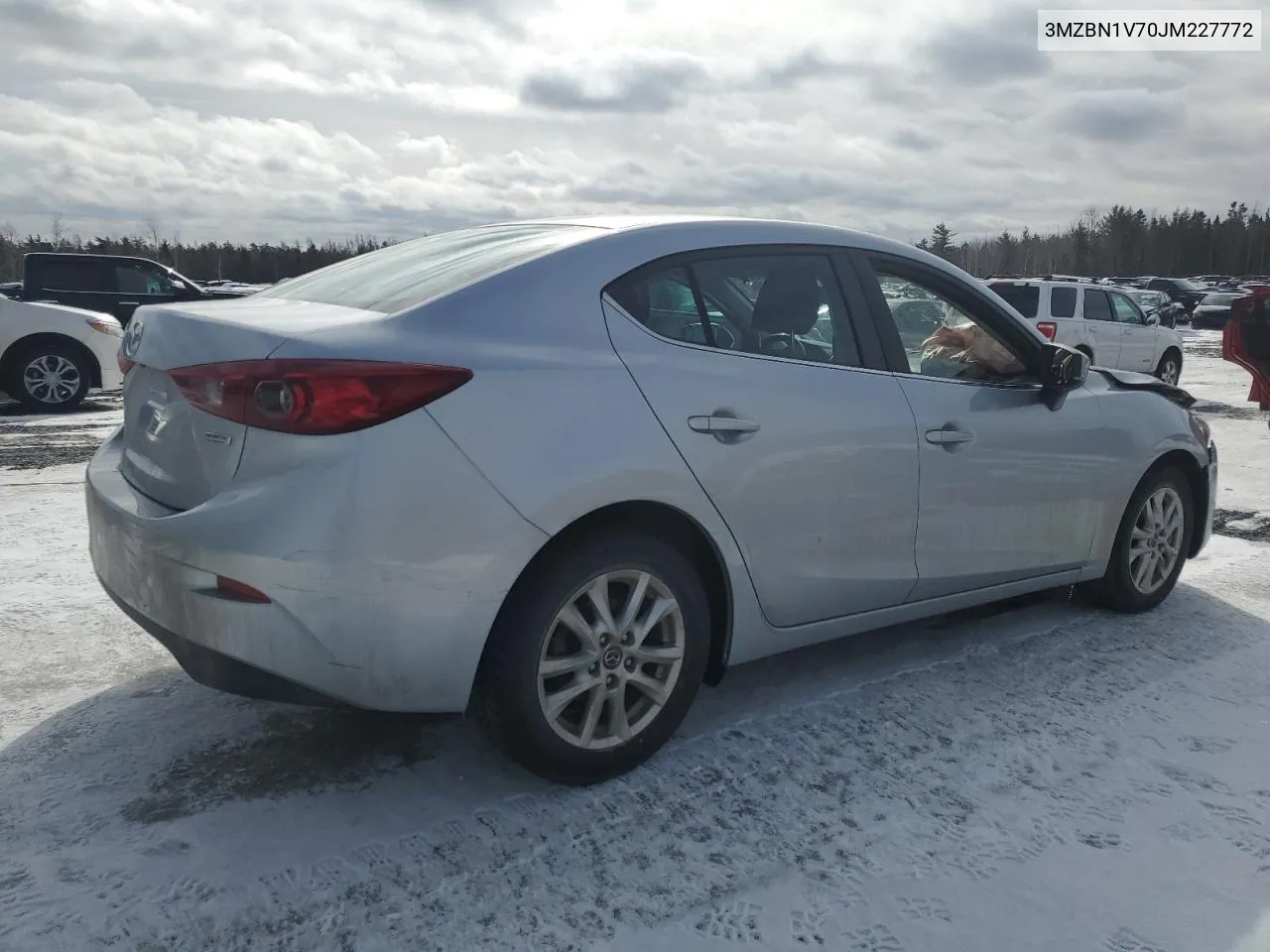 2018 Mazda 3 Touring VIN: 3MZBN1V70JM227772 Lot: 43068614