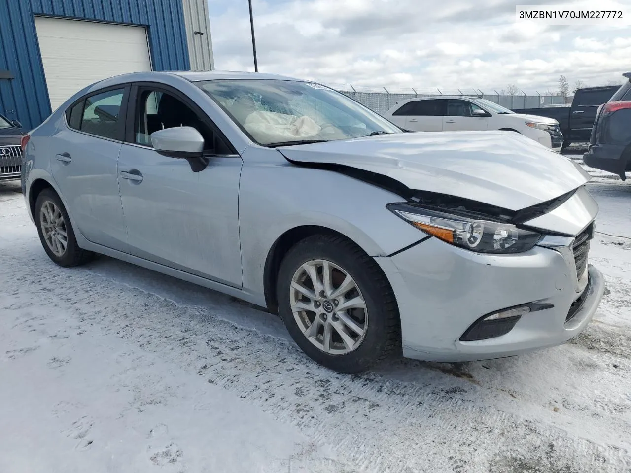 2018 Mazda 3 Touring VIN: 3MZBN1V70JM227772 Lot: 43068614