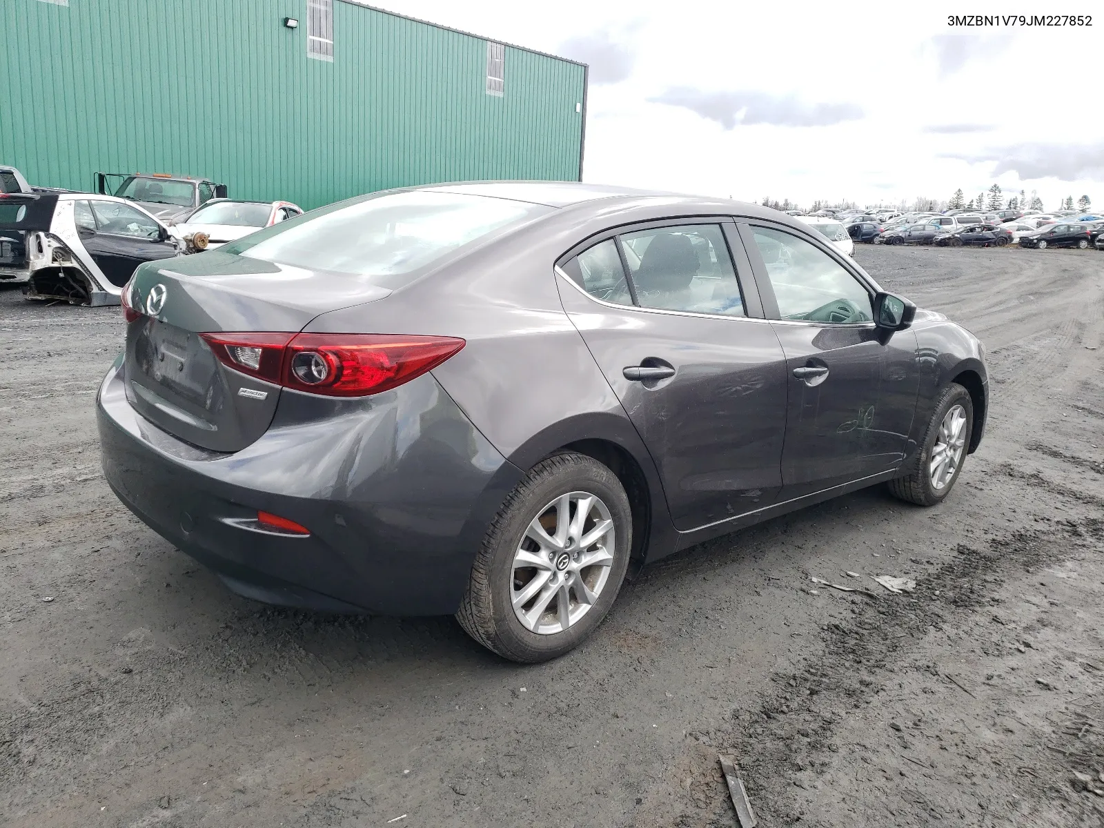 2018 Mazda 3 Touring VIN: 3MZBN1V79JM227852 Lot: 52523214